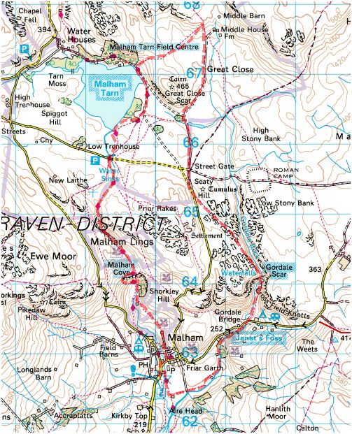 18.04.13 Gordale Scar Malham Tarn Malham Cove Malham